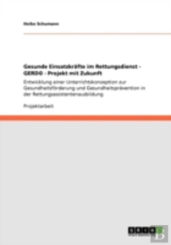 Bertrand.pt - Gesunde Einsatzkraã‚Â¤Fte Im Rettungsdienst - Gerda(C)  - Projekt Mit Zukunft