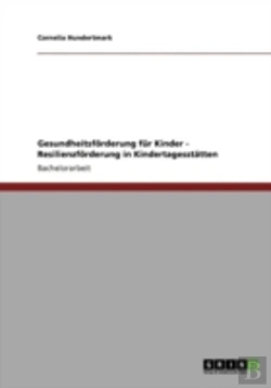 Bertrand.pt - Gesundheitsfaã‚Â¶Rderung Far Kinder - Resilienzfaã‚Â¶Rderung In Kindertagesstaã‚Â¤Tten