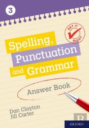 Get It Right: Ks3; 11-14: Spelling, Punctuation And Grammar Answer Book 3