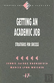 Getting An Academic Job