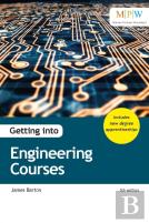 Getting Into Engineering Courses