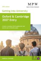 Getting Into University: Oxford And Cambridge 2027 Entry