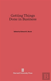 Getting Things Done In Business
