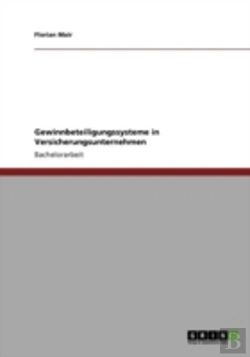 Bertrand.pt - Gewinnbeteiligungssysteme In Versicherungsunternehmen