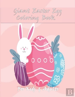 Bertrand.pt - Giant Easter Egg Coloring Book For Kids & Adults