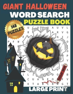 Bertrand.pt - Giant Halloween Word Search Puzzle Book