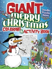 Giant Merry Christmas Coloring & Activity Book