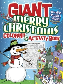 Bertrand.pt - Giant Merry Christmas Coloring & Activity Book