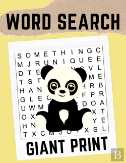 Bertrand.pt - Giant Print Word Search