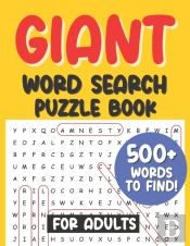 Giant Word Search Puzzle Book For Adults 500+ Words To Find!