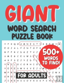 Bertrand.pt - Giant Word Search Puzzle Book For Adults 500+ Words To Find!