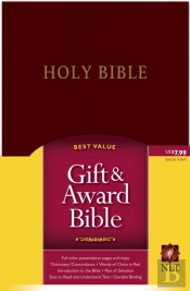 Gift And Award Bible-Nlt