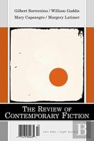 Gilbert Sorrentino/Margery Latimer/Mary Caponegro/William Gaddis, Vol. 21, No. 3