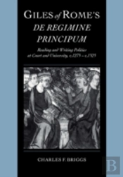 Giles Of Rome'S De Regimine Principum