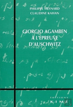 Bertrand.pt - Giorgio Agamben A L'Épreuve D'Auschwitz