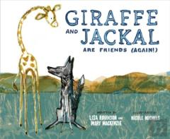 Giraffe And Jackal Are Friends (Again!)