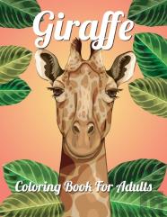 Giraffe Coloring Book For Adult