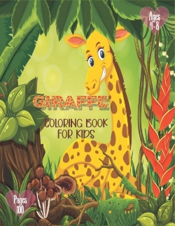 Bertrand.pt - Giraffe Coloring Book For Kids Ages 4-8