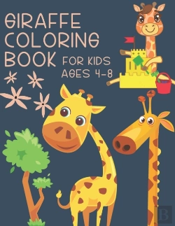 Bertrand.pt - Giraffe Coloring Book For Kids Ages 4-8