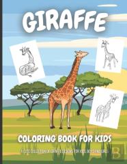 Giraffe Coloring Book For Kids