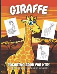 Giraffe Coloring Book For Kids