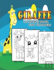Giraffe Coloring Book For Toddlers
