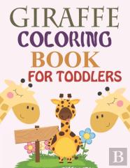 Giraffe Coloring Book For Toddlers