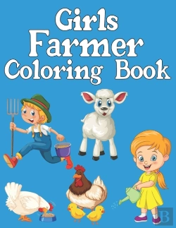 Bertrand.pt - Girls Farmer Coloring Book