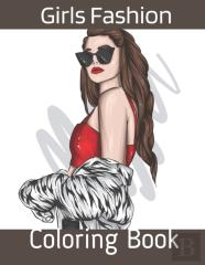 Girls Fashion Coloring Book