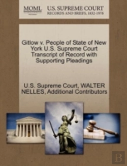 Bertrand.pt - Gitlow V. People Of State Of New York U.S. Supreme Court Transcript Of Record With Supporting Pleadings