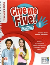Give Me Five! International Level 1 Teacher'S Book Basic Pack