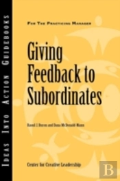 Giving Feedback To Subordinates
