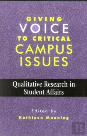 Giving Voice To Critical Campus Issues