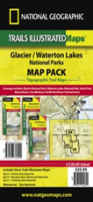 Glacier/Waterton Lakes National Parks,Map Pack Bundle