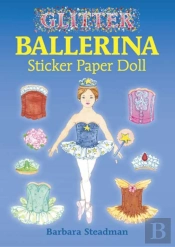 Glitter Ballerina Sticker Paper Doll