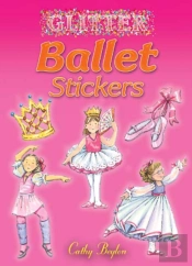 Glitter Ballet Stickers