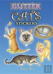 Glitter Cats Stickers