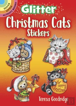 Bertrand.pt - Glitter Christmas Cats Stickers