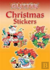 Glitter Christmas Stickers