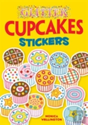 Glitter Cupcakes Stickers