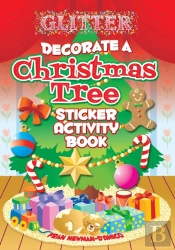 Glitter Decorate A Christmas Tree, Sticker Activity Book