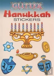 Glitter Hanukkah Stickers