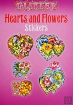 Bertrand.pt - Glitter Hearts And Flowers Stickers