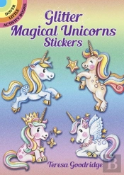 Glitter Magical Unicorns Stickers