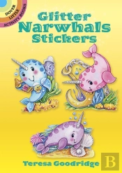 Glitter Narwhals Stickers