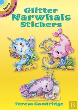 Bertrand.pt - Glitter Narwhals Stickers