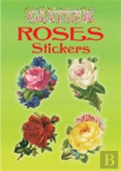 Glitter Roses Stickers
