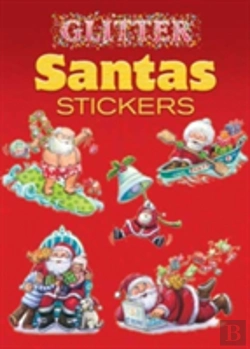 Bertrand.pt - Glitter Santas Stickers