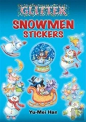 Glitter Snowmen Stickers