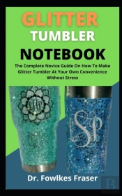 Glitter Tumbler Notebook